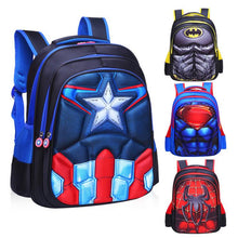 Cargar imagen en el visor de la galería, Mochila Escolar SuperHéroes Batman