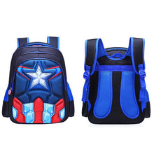 Cargar imagen en el visor de la galería, Mochila Escolar SuperHéroes Capitán América