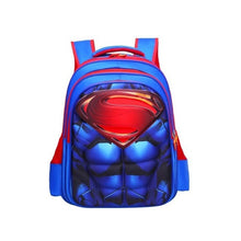 Cargar imagen en el visor de la galería, Mochila Escolar SuperHéroes Superman